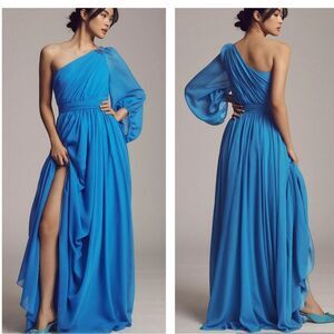 NWT Sachin & Babi Makayla One-Shoulder Gown women's sz 10